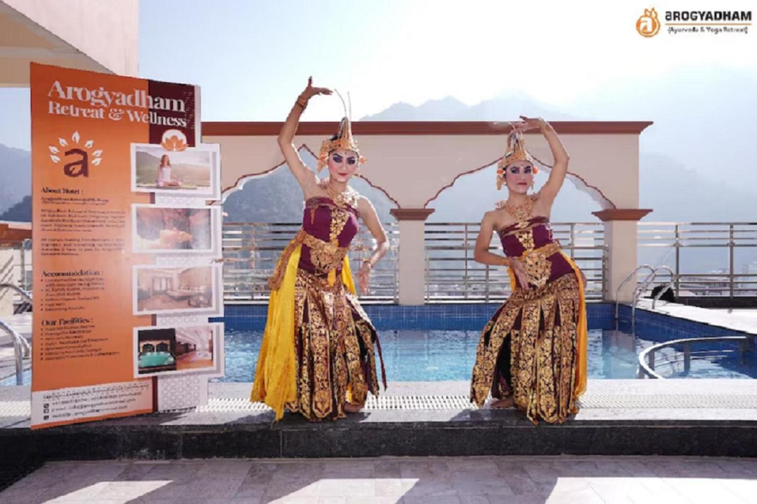 Arogyadham Wellness Retreat Hotell Rishīkesh Eksteriør bilde
